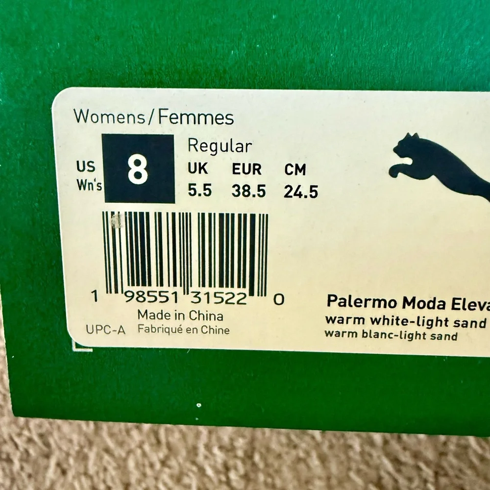 NWT Puma Palermo Moda Elevated Leo - 8W - Picture 5 of 5